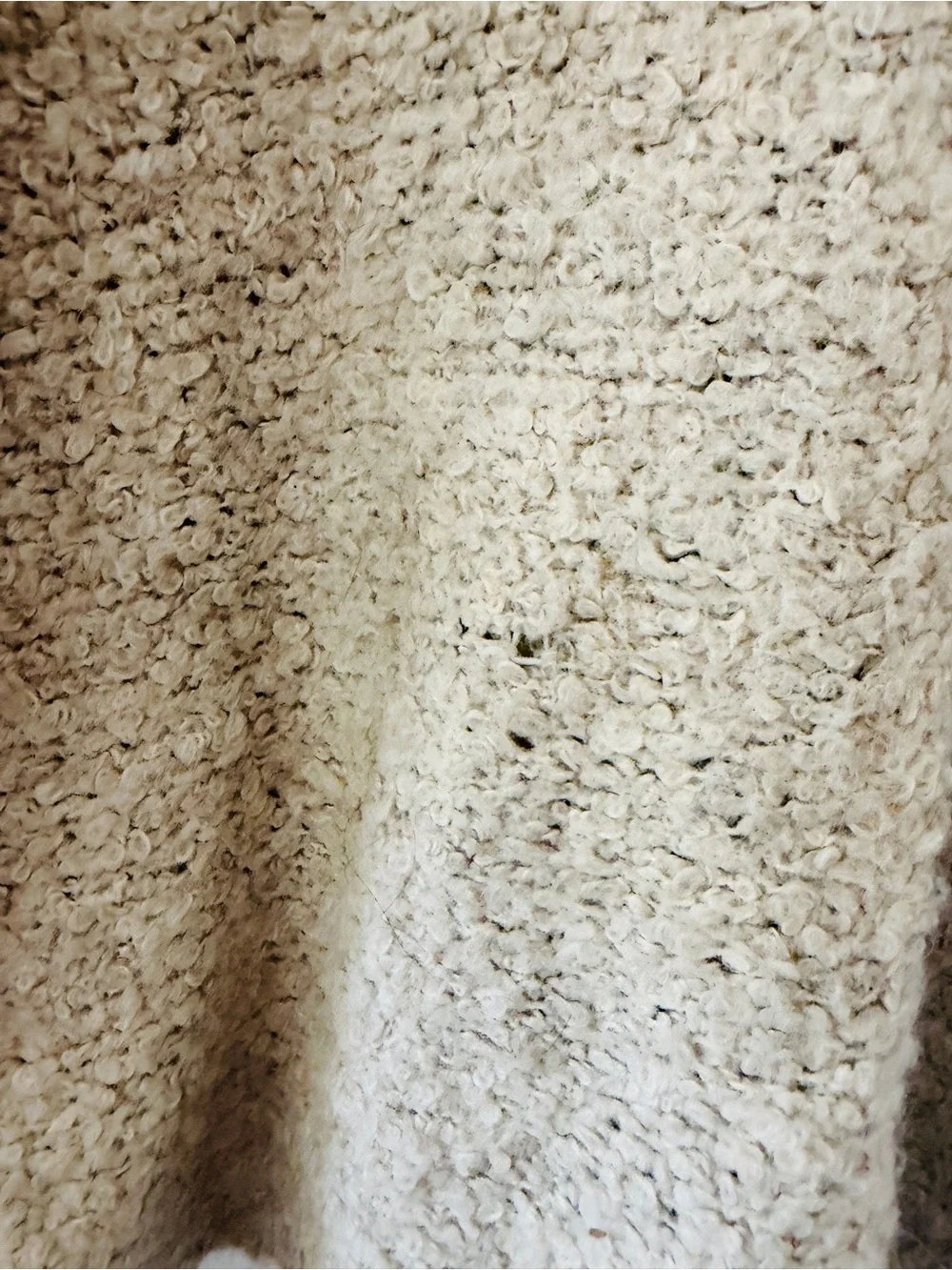 Free People Boucle Slouch Cardi in Oatmeal